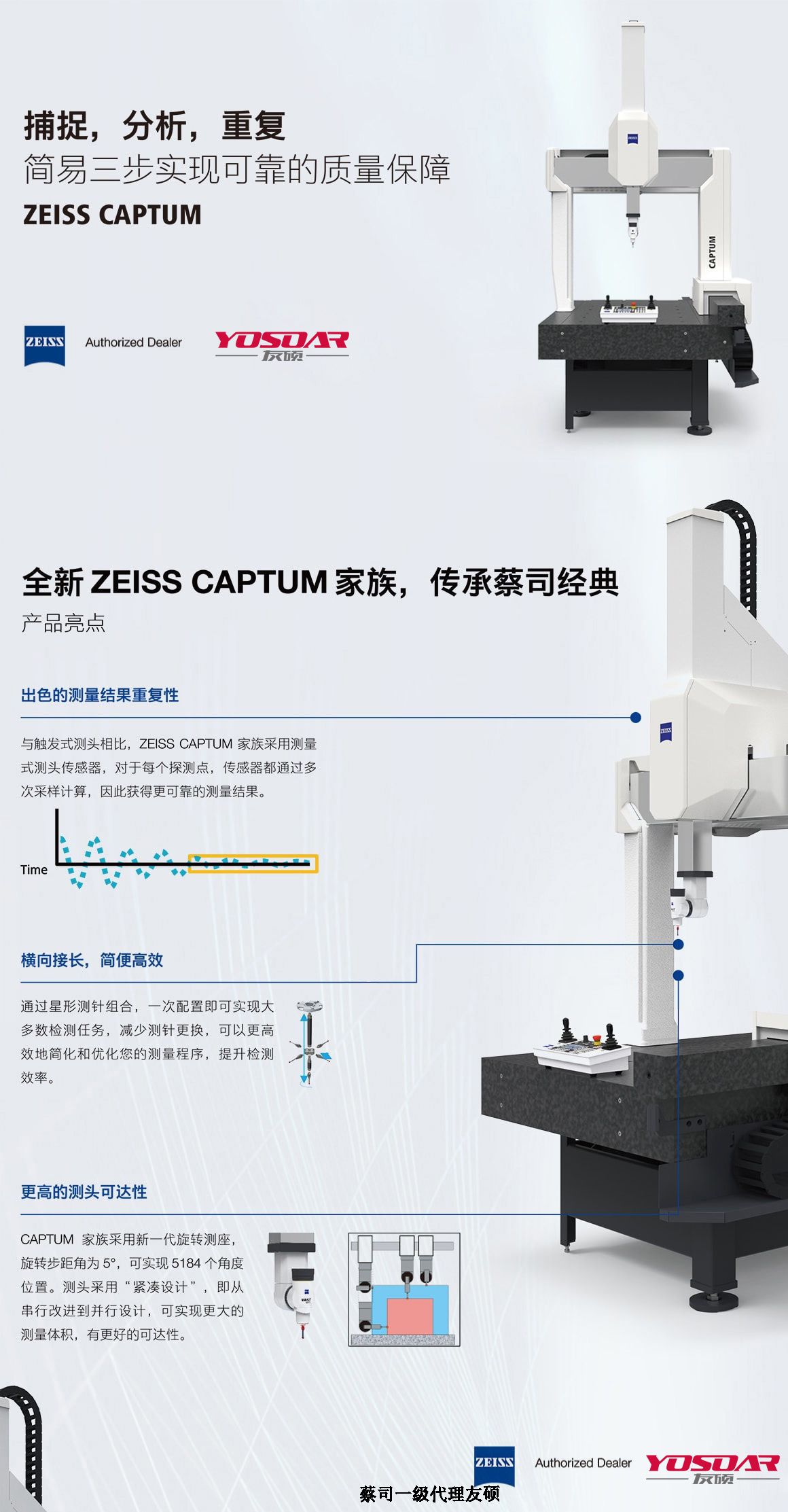 涪陵蔡司三坐标CAPTUM